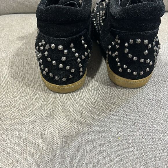 Ash studded stud high top black shoes - Picture 4 of 7